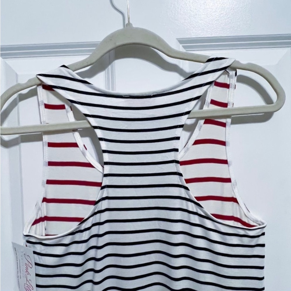 NWT Pink Lily Patriotic Tank Top - Picture 5 of 8